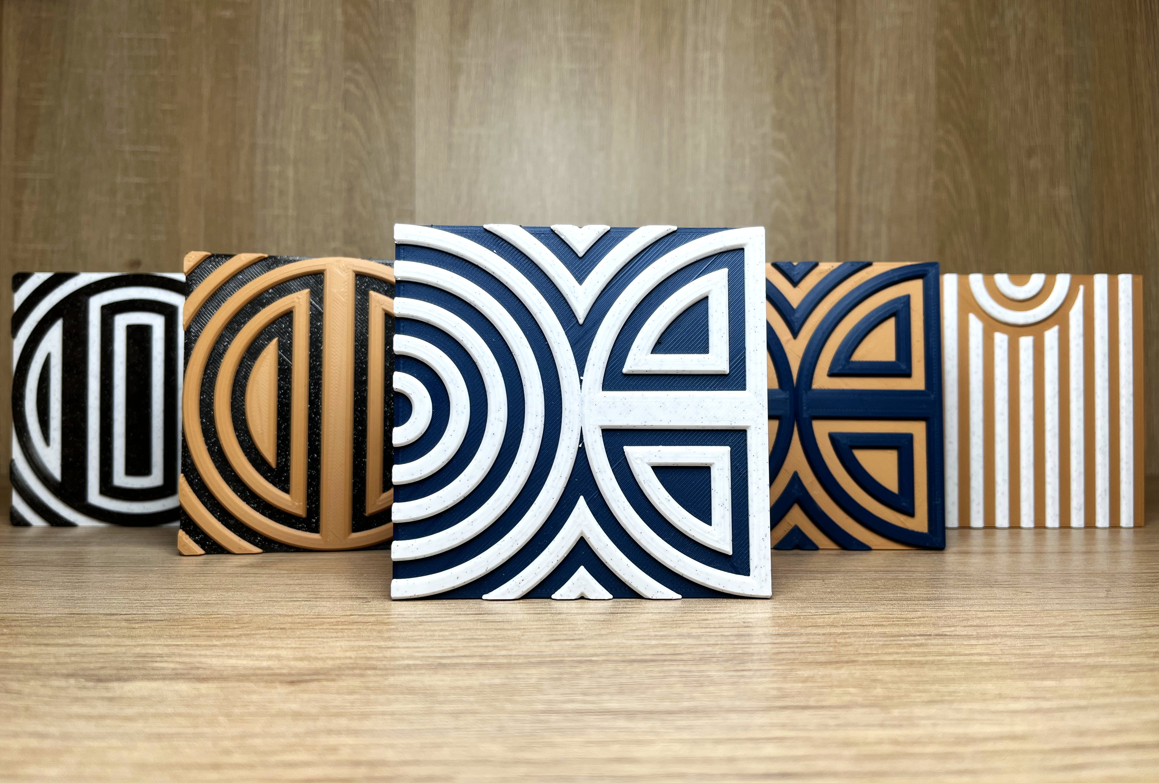 Bauhaus Coaster Set
