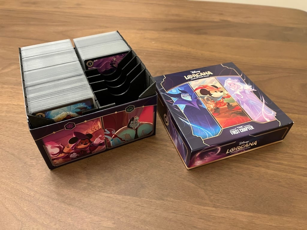 Lorcana Deck Box Insert for Illumineer's Trove