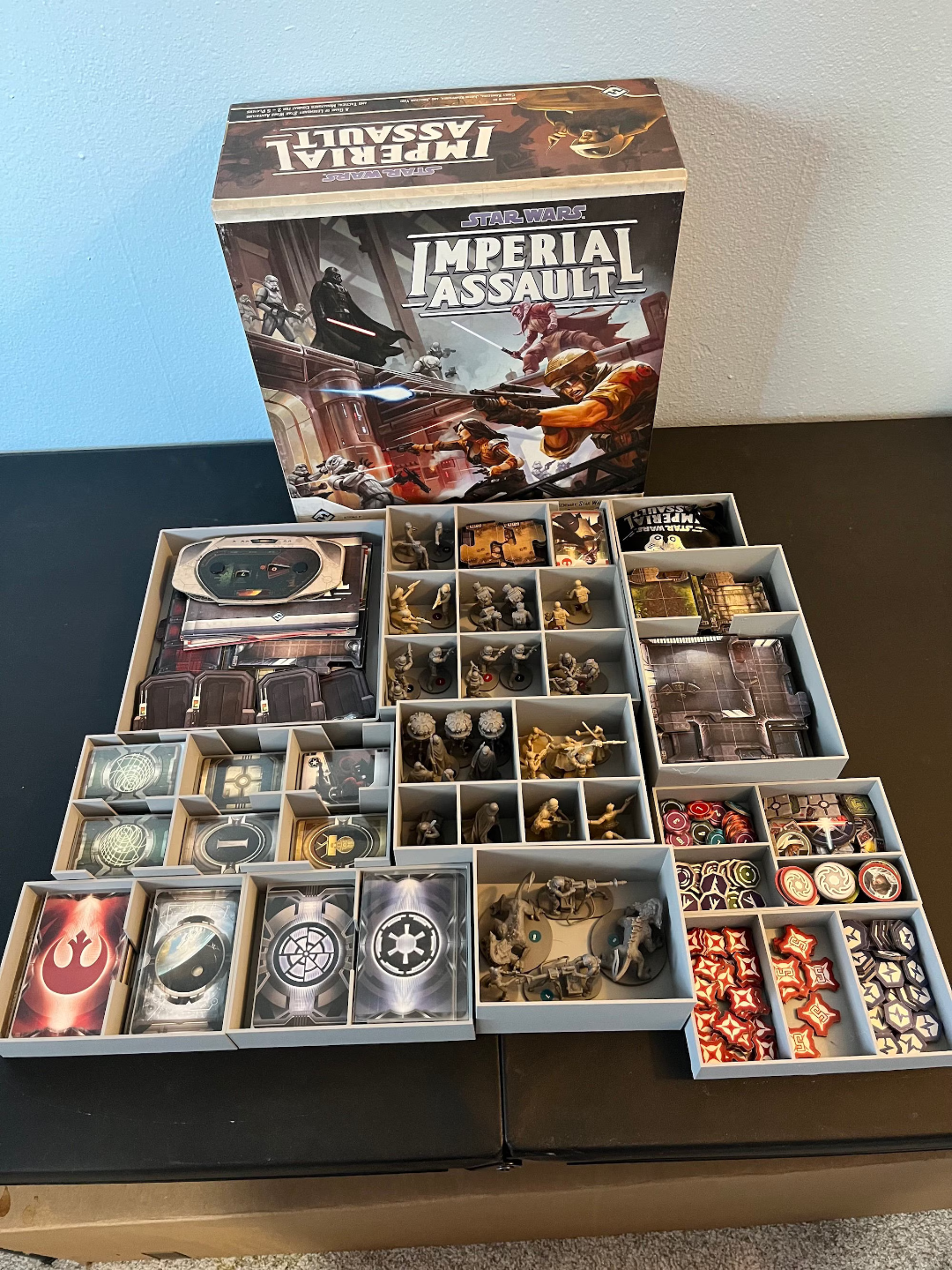 Imperial Assault Board Game Storage Trays