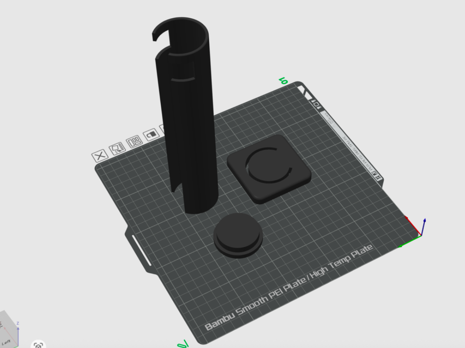 Refillable milk capsules holder