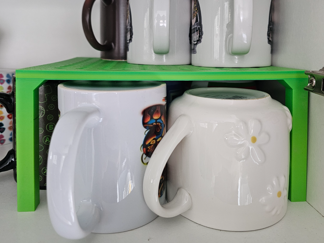 Cup Shelf Shorter Size