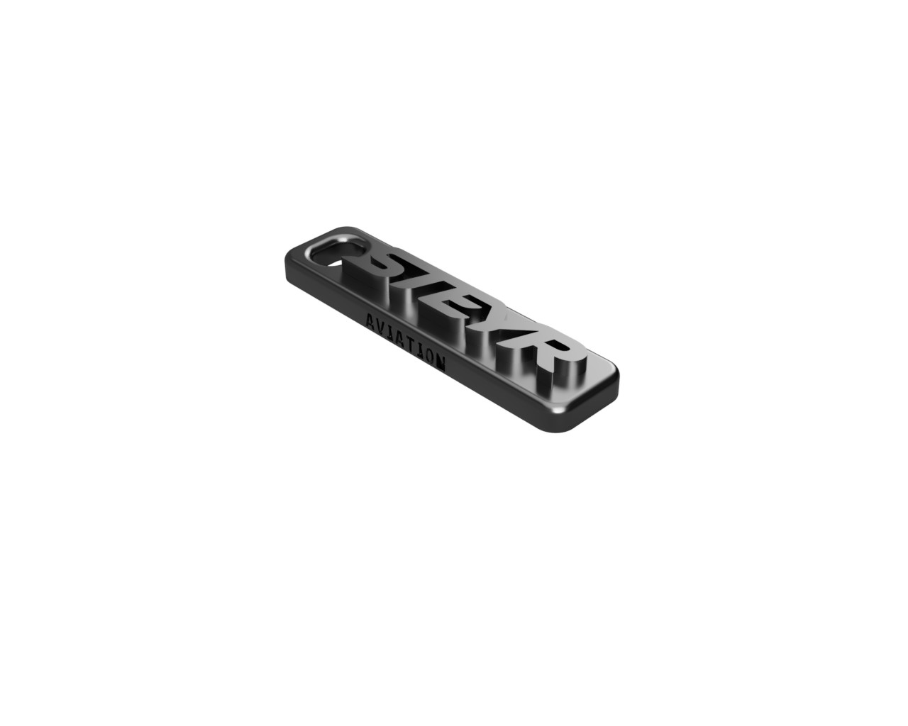 "STEYR" Keychain / Schlüsselanhänger (only Text)