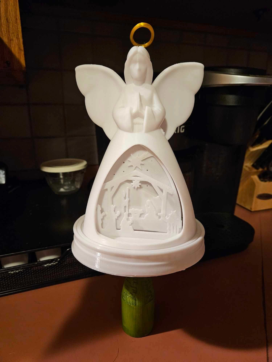 Stlflix Angel Treetop Base (treetop accessory only-see Stlflix for angel).