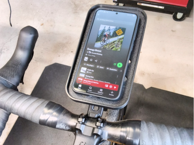 Indoor Cycling Phone Holder Bike Computer Mount