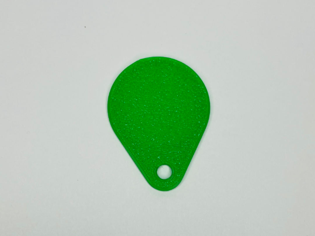 Slim Aldi Cart Coin Keychain