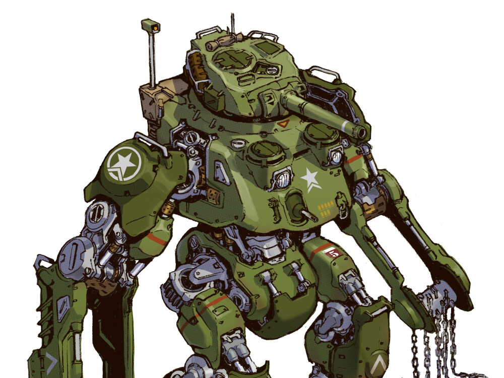 Tankhead Allied Sherman Crab Minesweeper Tank Mech
