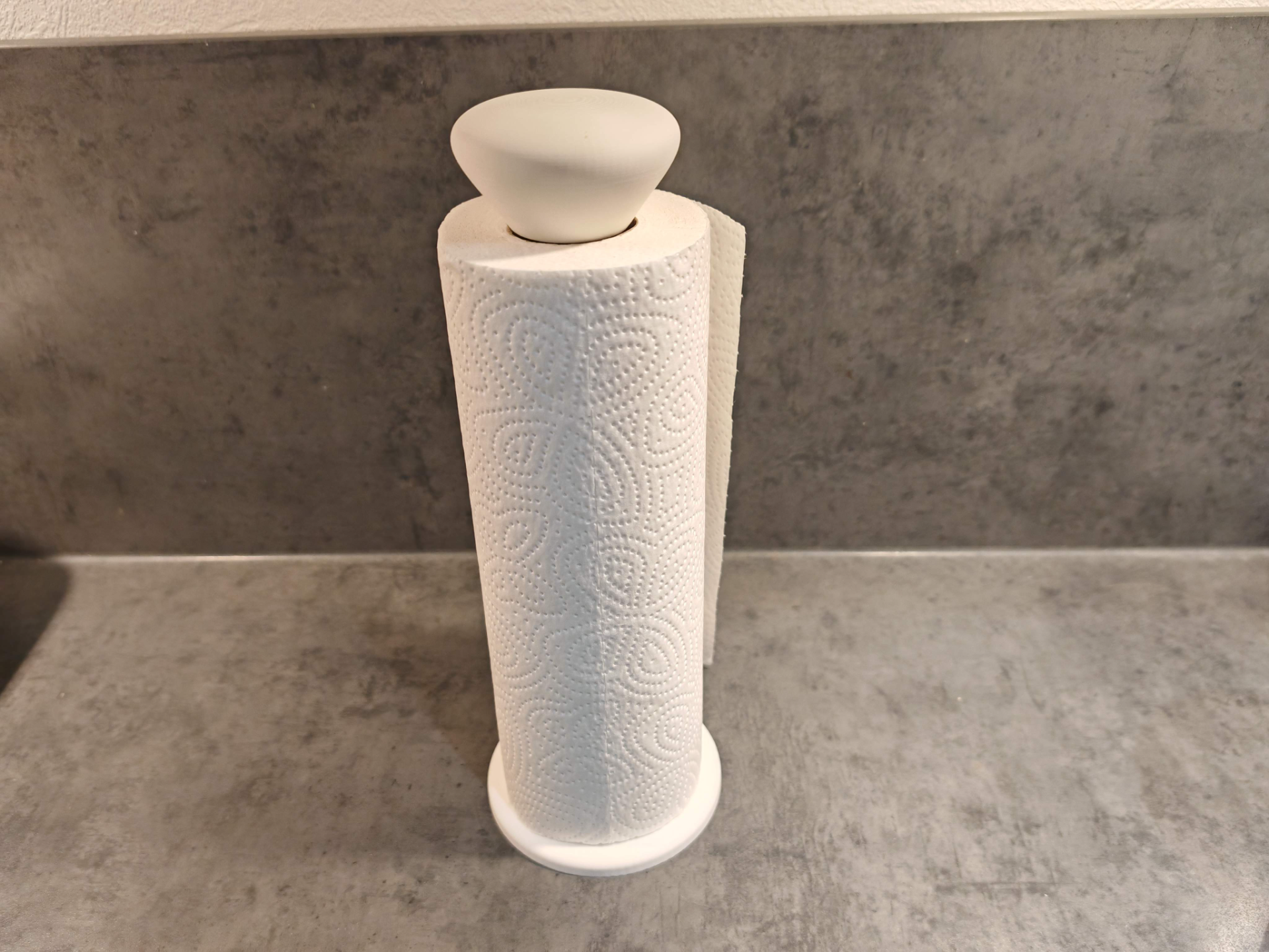 Push to Tear - Kitchen Paper Towel Holder