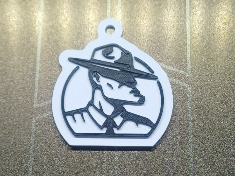 Keychain Officer Cassius Thundercock