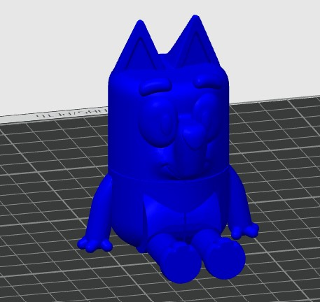 Articulated Bluey Fidget Toy