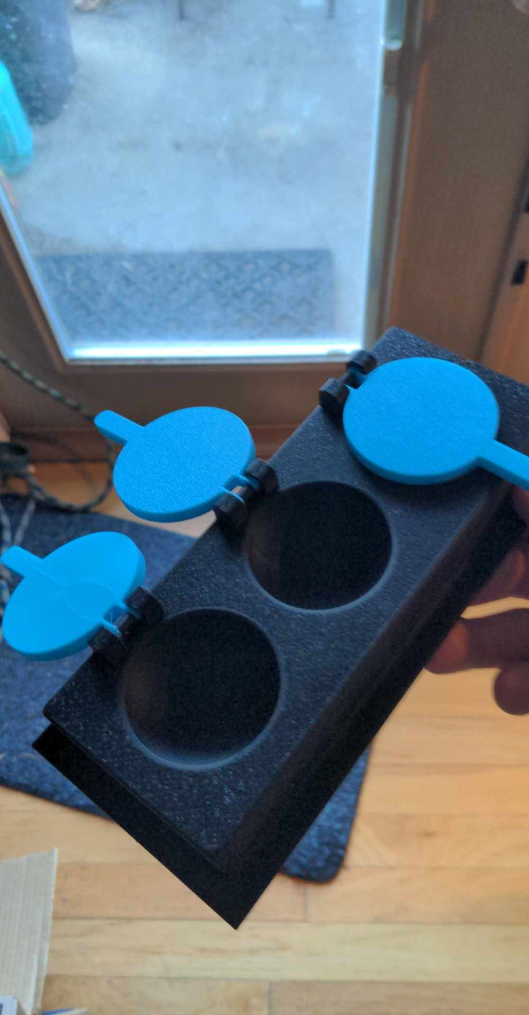 3 Lid Crow Toy