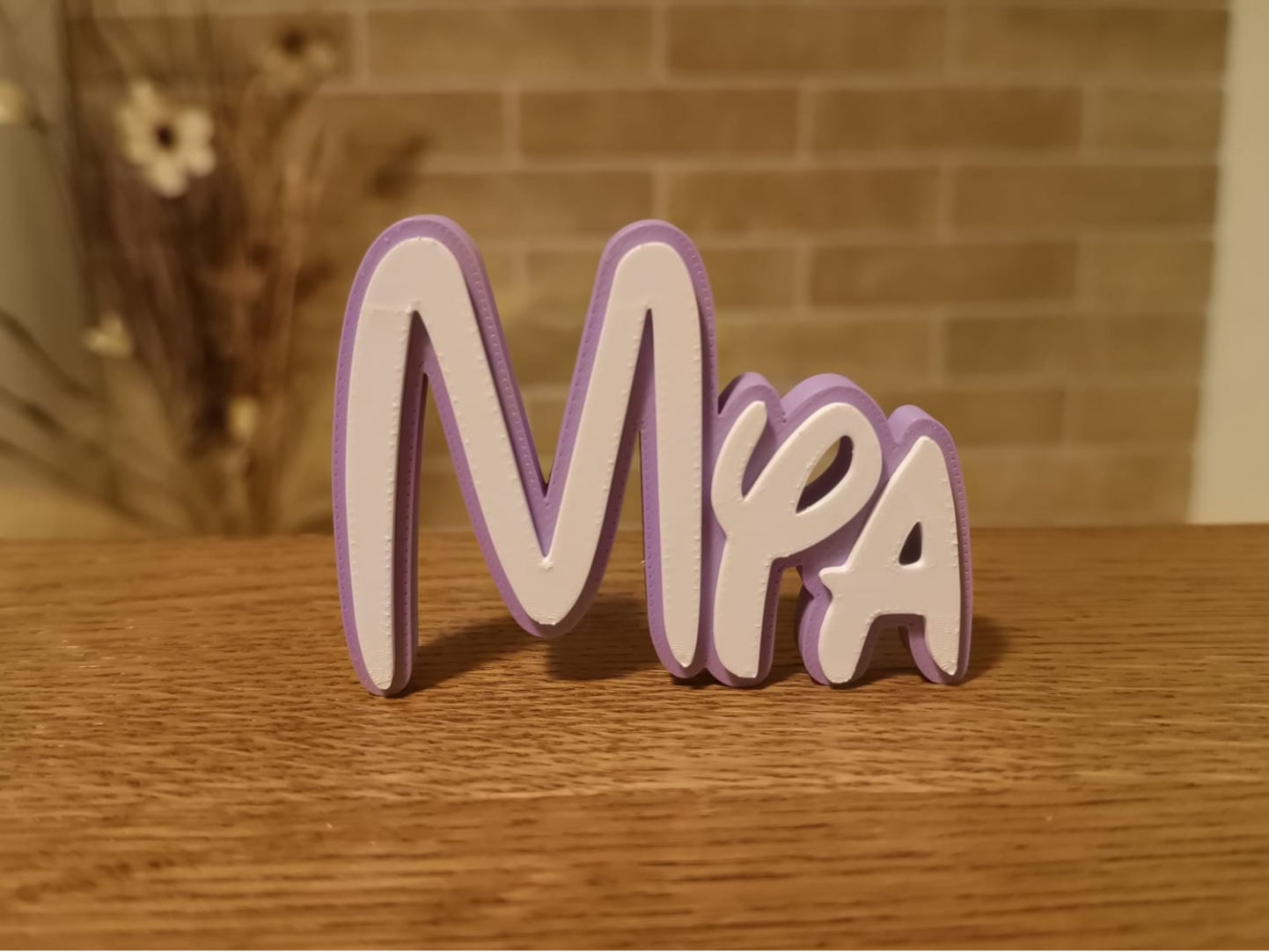 Disney Name Sign Mya Kid Room Wall Decor Tag