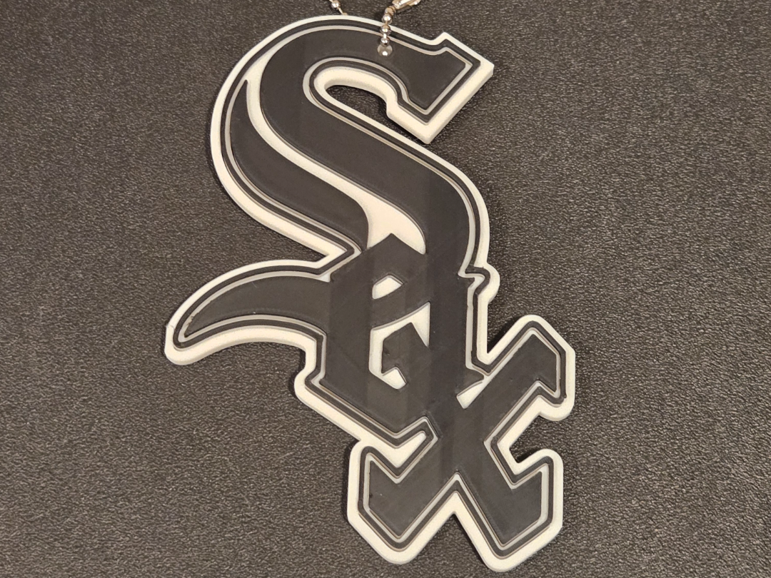 White Sox bag tag
