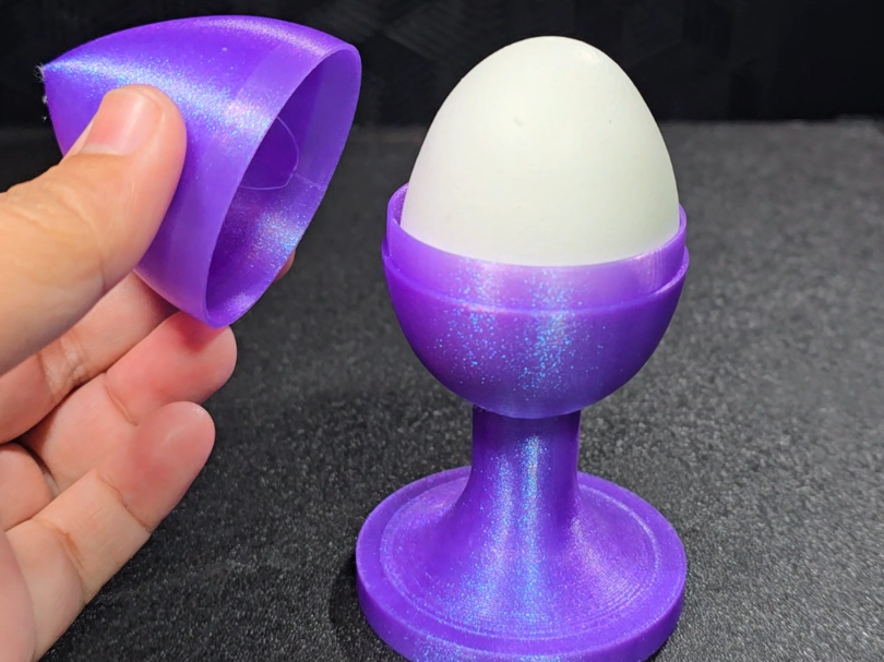 Egg Cup Holder with Cover