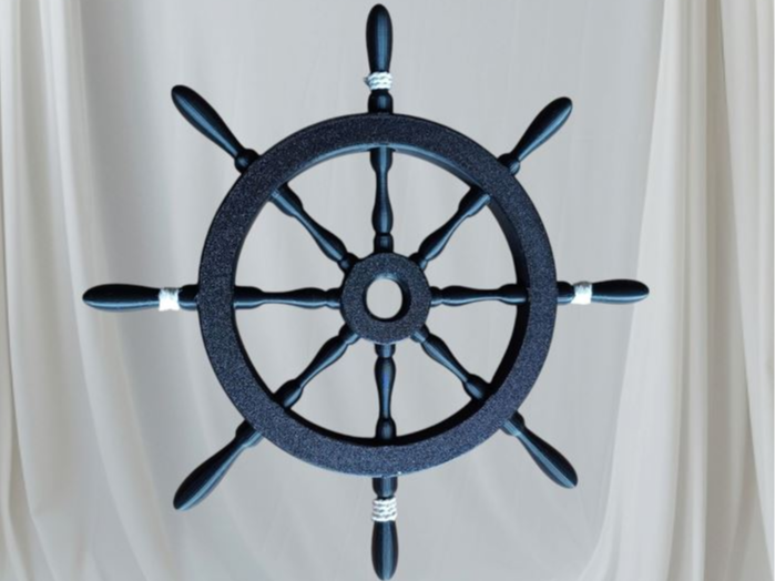 Deko Steuerrad Maritim 25cm (auch für A1 MINI)