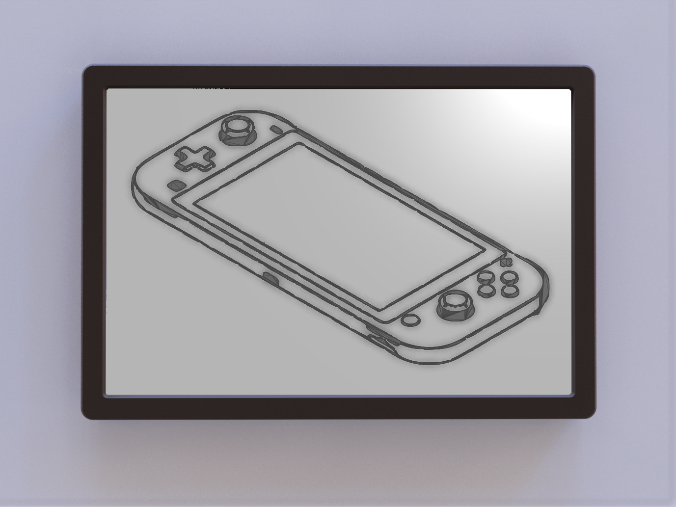 Nintendo Switch Lite Patent Art