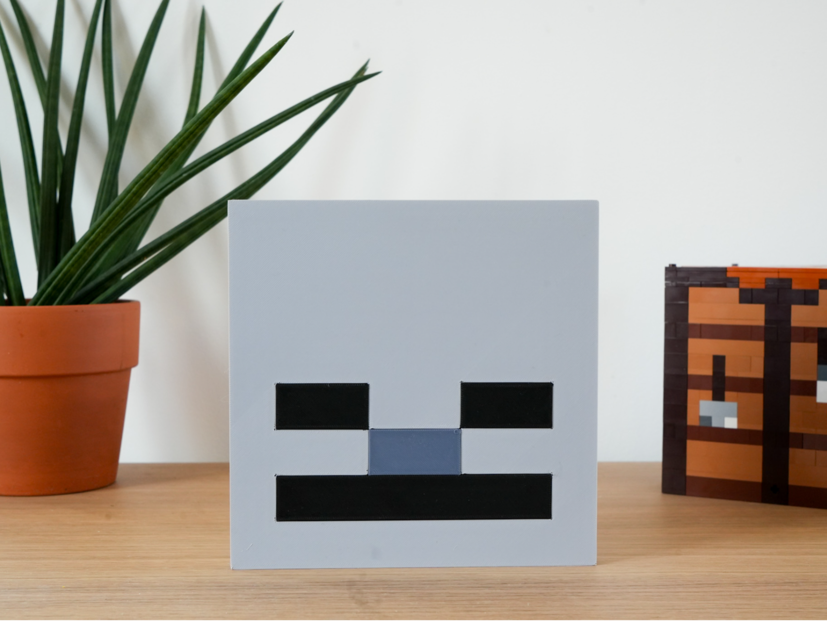 Minecraft Wall Art - Skeleton