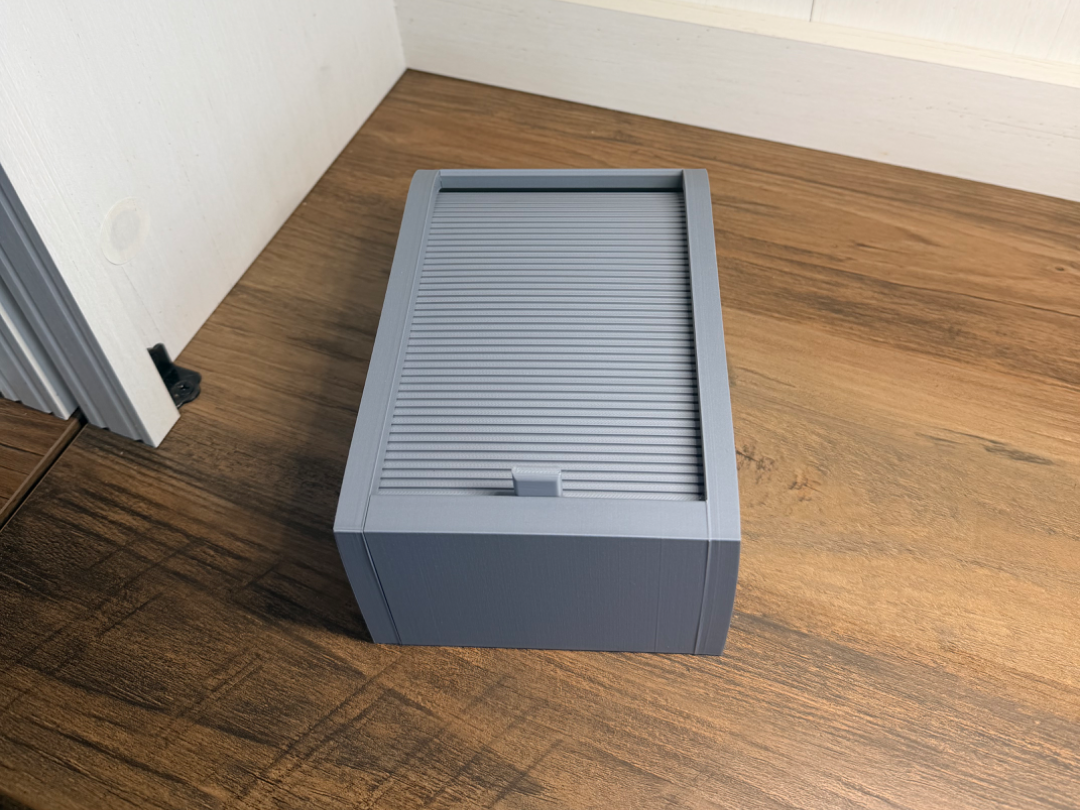 Box with Sliding Lid - Sized for Q-tips