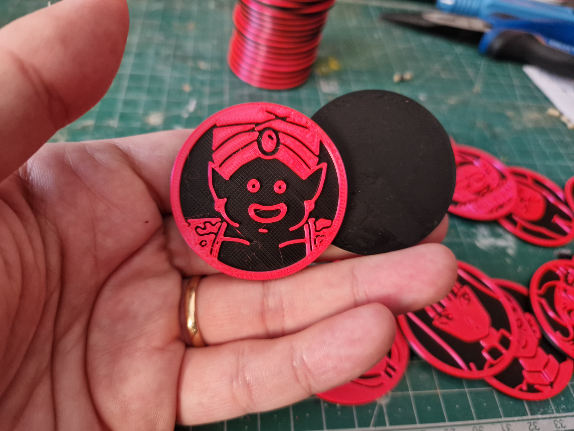Mr. Popo (Dragonball) collectible coin