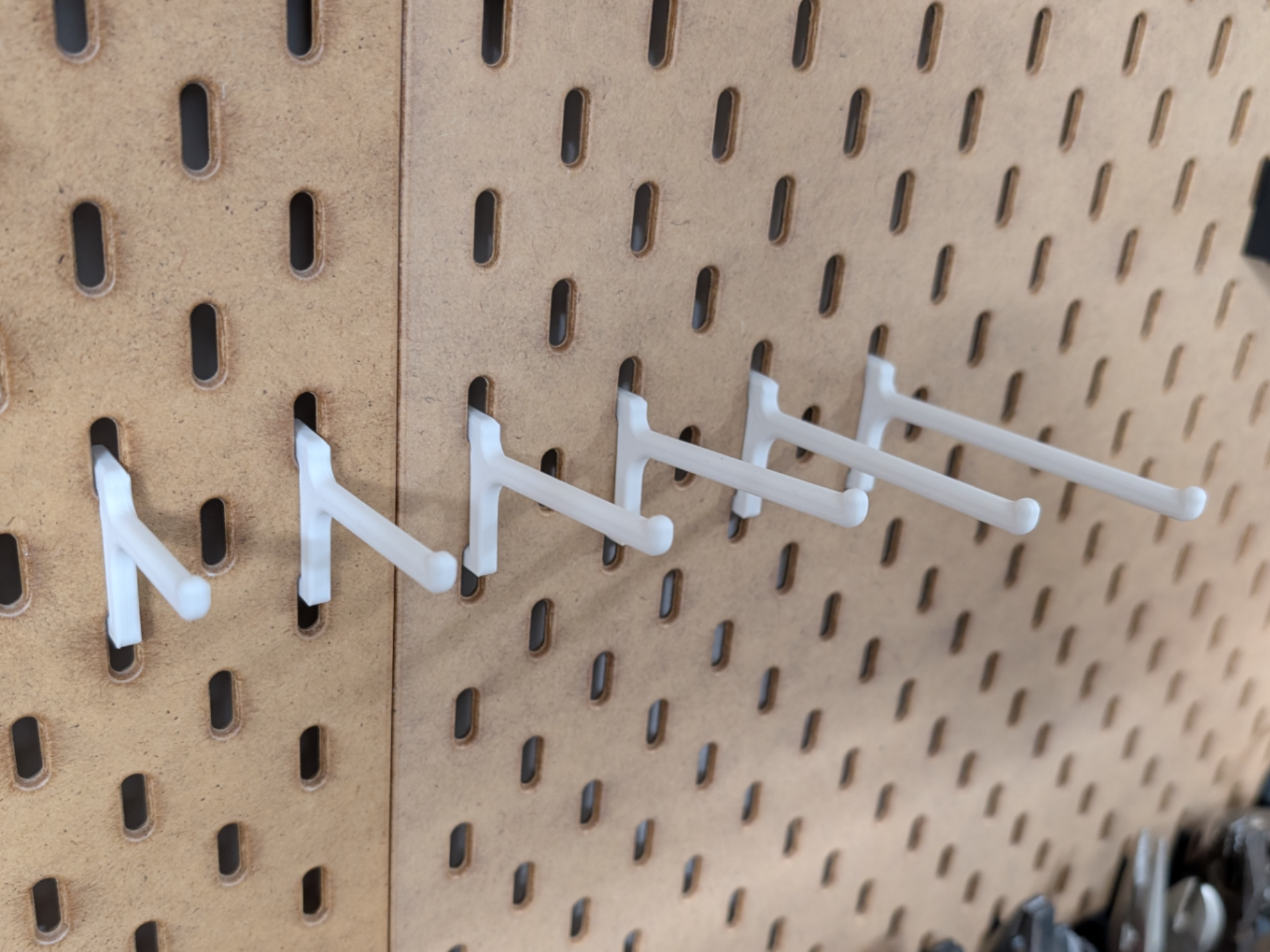IKEA Skadis Hook - 6 different sizes 50-100mm