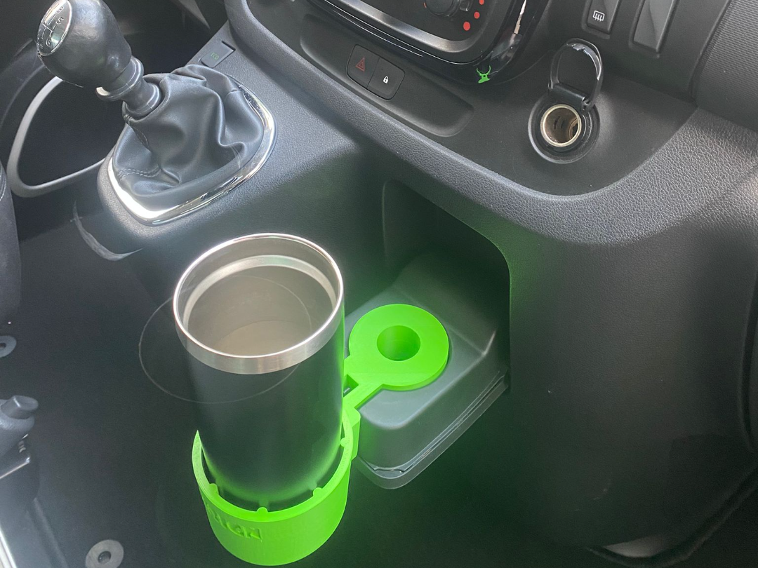 Cup holder extention fits Larger Mugs & 0.5 L cups
