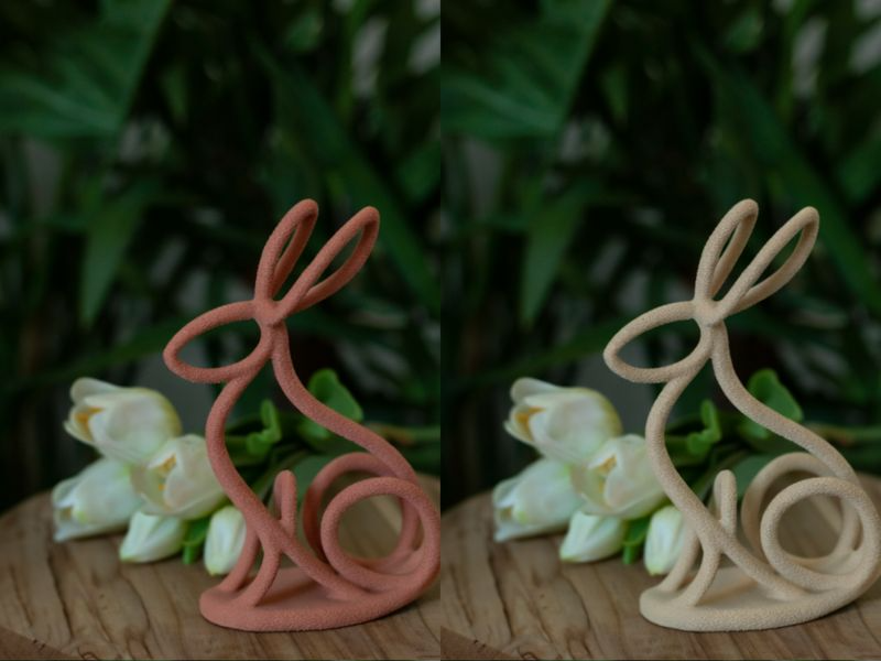 Minimal Rabbit – Spring Decoration