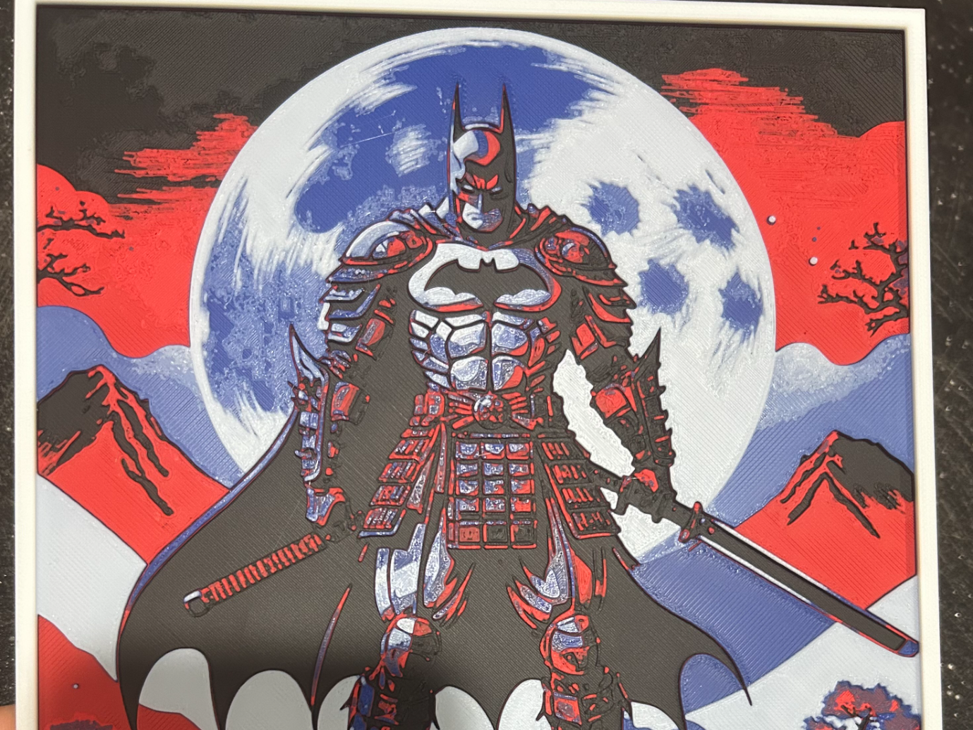 Hueforge Samurai Batman 180x180