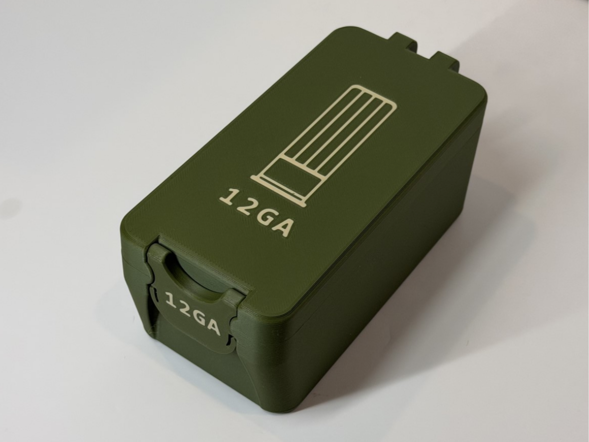 Ammo Box - 12/16/20 Gauge Shotgun Shells x 15