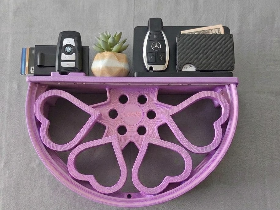 Herzfelge Mini-Regal