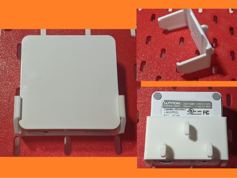 Lutron Caseta Smart Hub Skadis Mount
