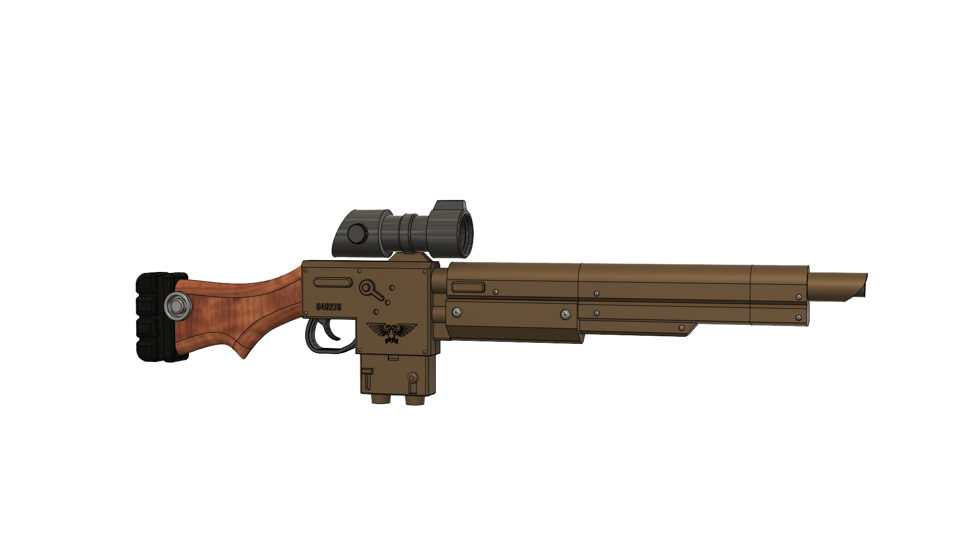 Lucius Hellgun 40k Kreig Grenadier Cosplay Prop