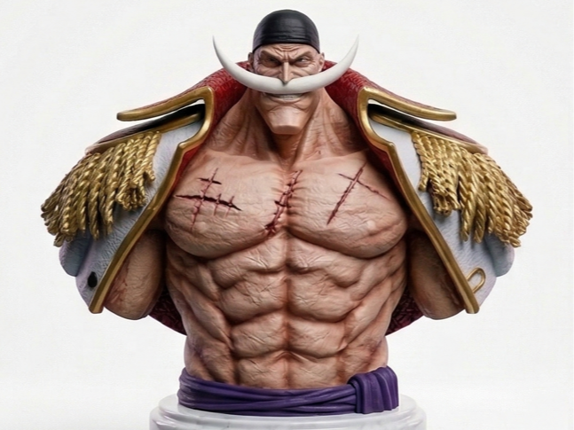 Busto Edward Newgate / Barba Branca - One Piece