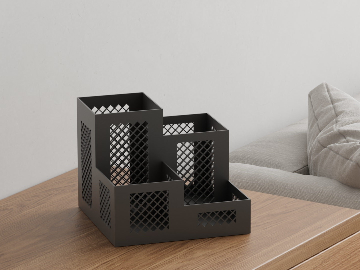 Desktop storage holder