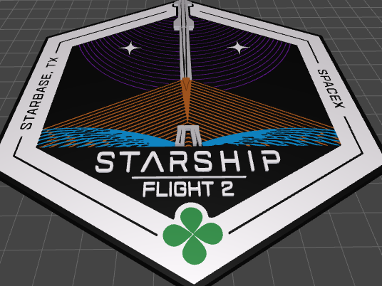 Starship IFT-2 Mission Patch