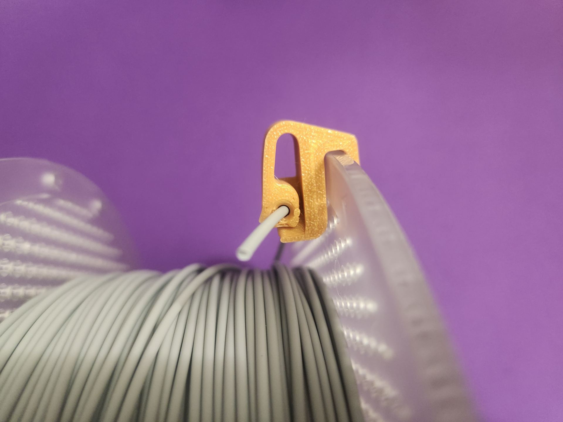 Anti-Slip Filament Clip