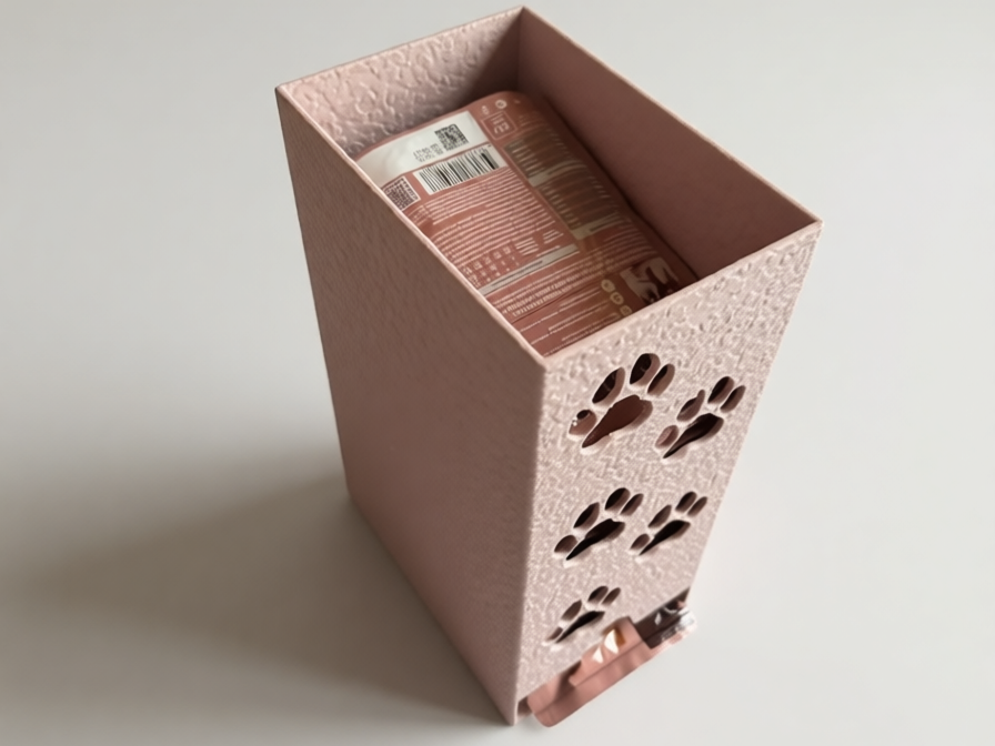 Pet Food Pouch Dispenser