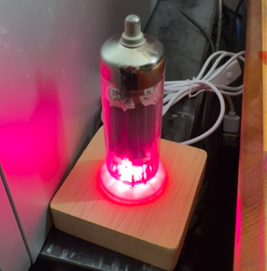 Vintage Vacuum Tube Display Holder