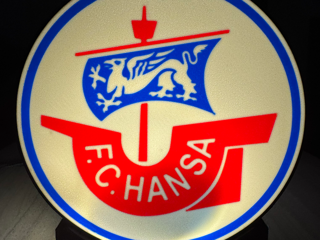Leuchtkasten FC Hansa Rostock