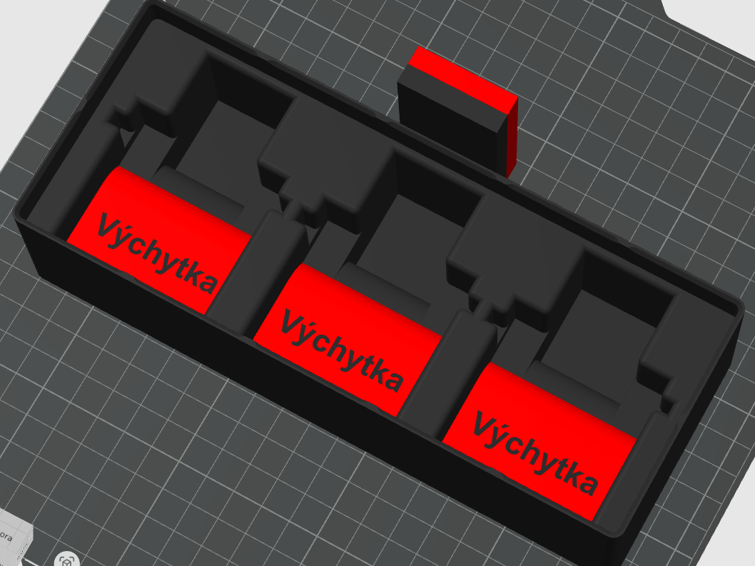 Gridfinity 2x5x8U box for catching queen bees