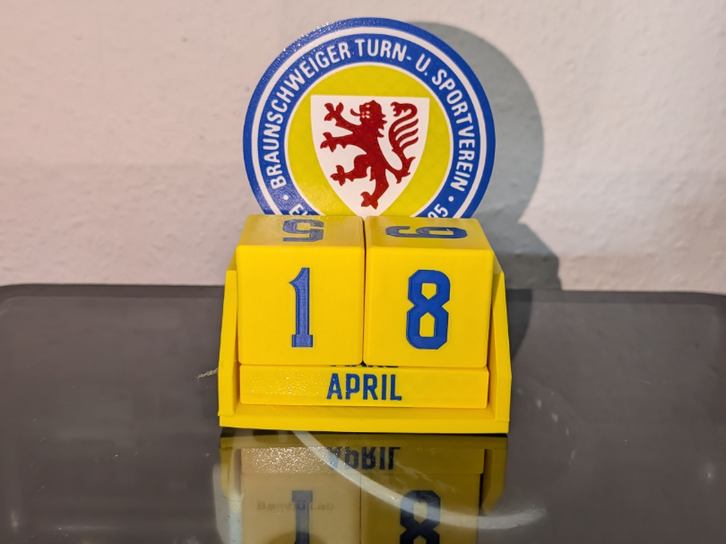 Ewiger Kalender - Eintracht Braunschweig- BTSV