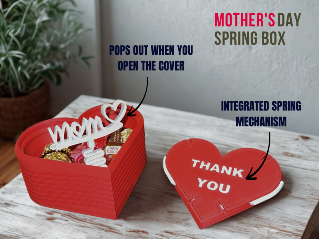 HEART BOX / MOTHERSDAY BOX / MOTHERSDAY GIFT