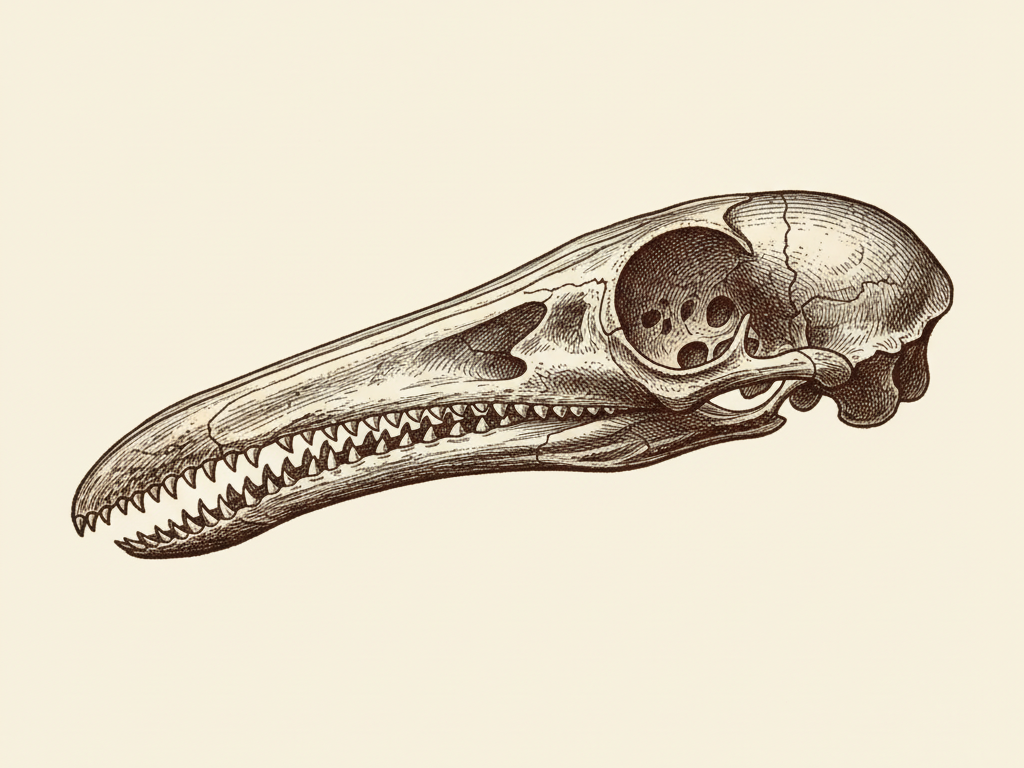 Pterodactyl skull