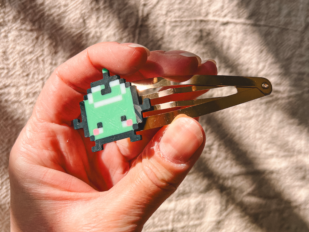 Stardew Valley Junimo Hair Clip