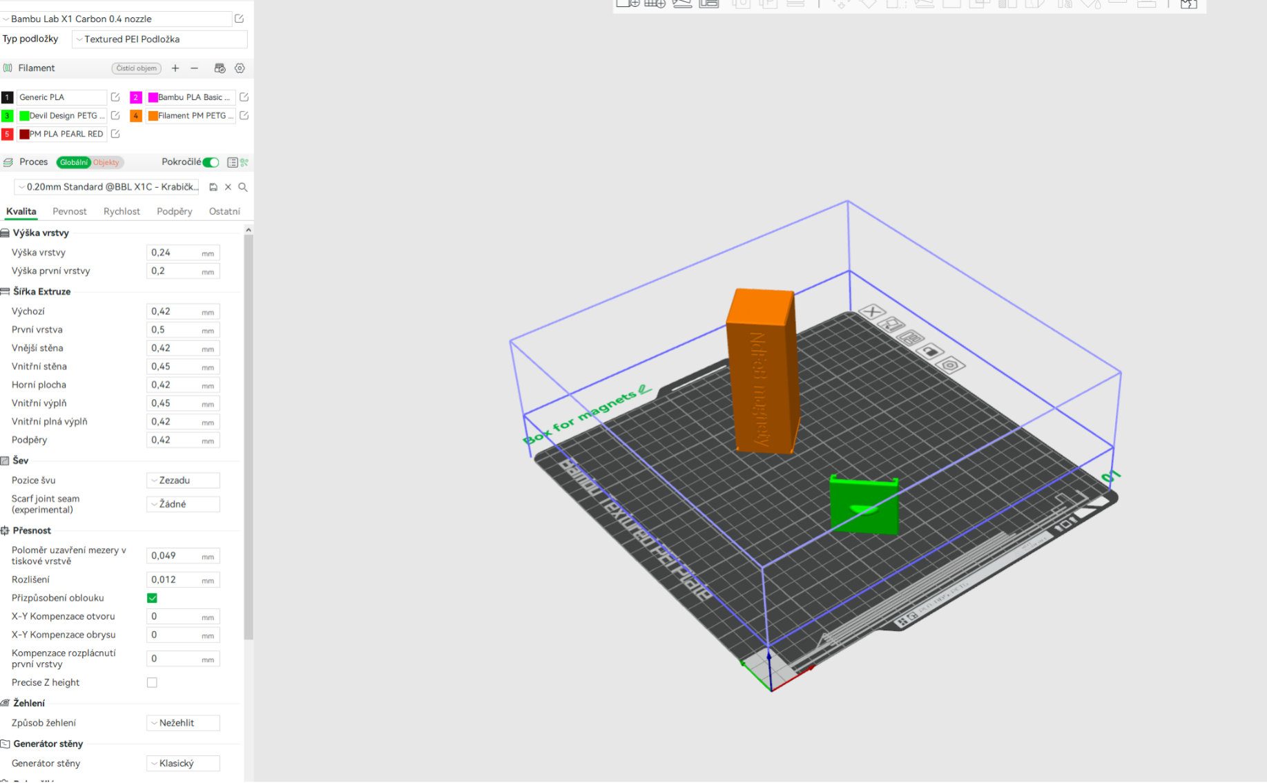 box for magnets