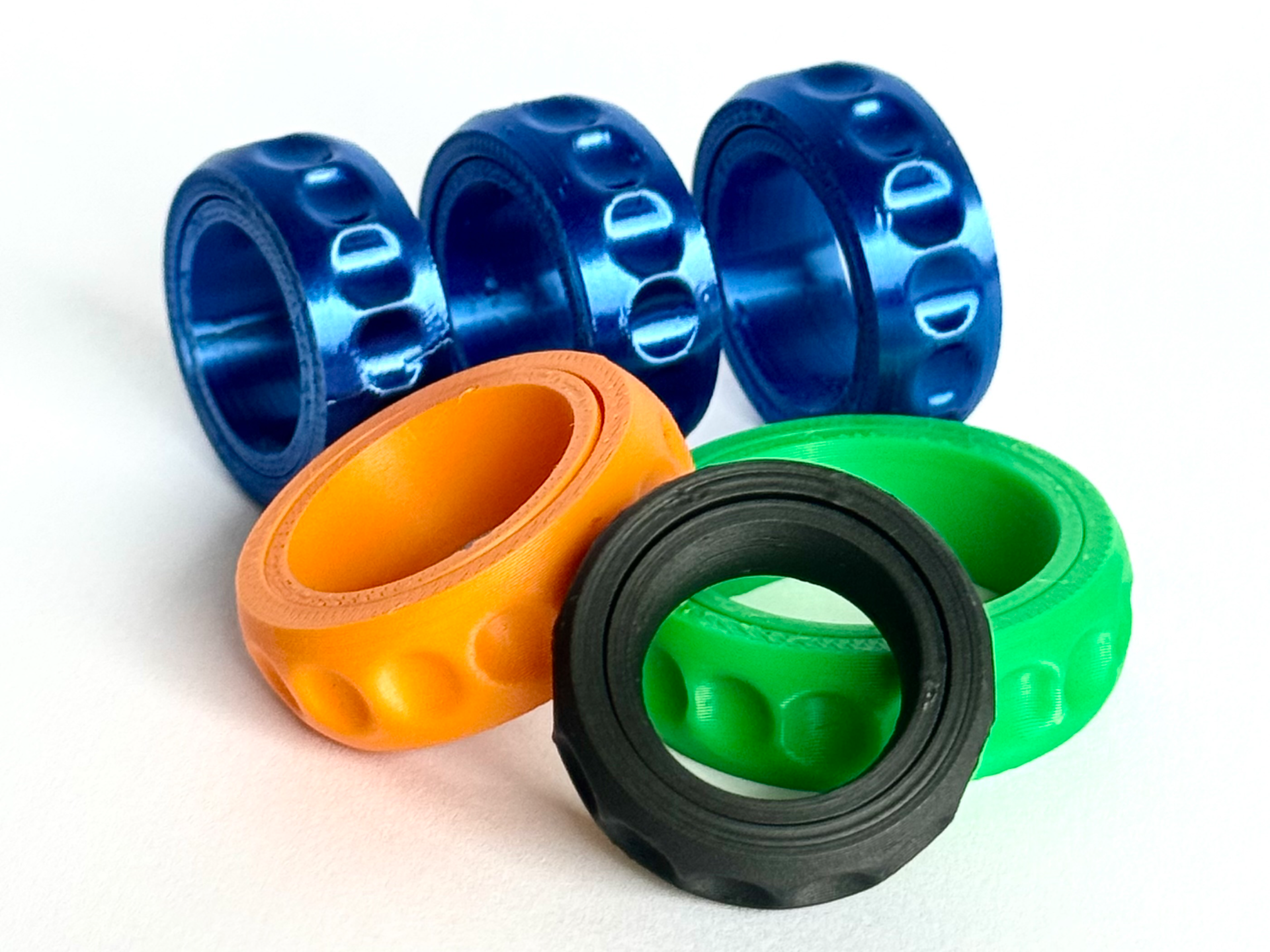 Spinning ring fidget