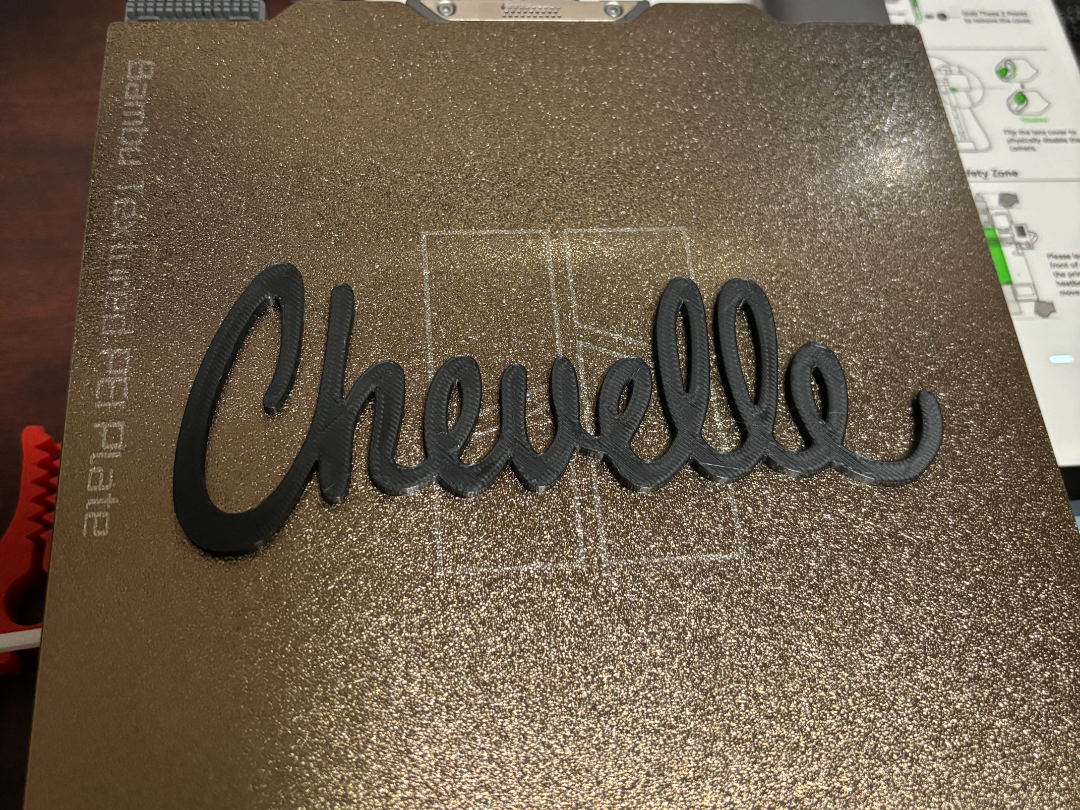 Chevelle Emblem 1972
