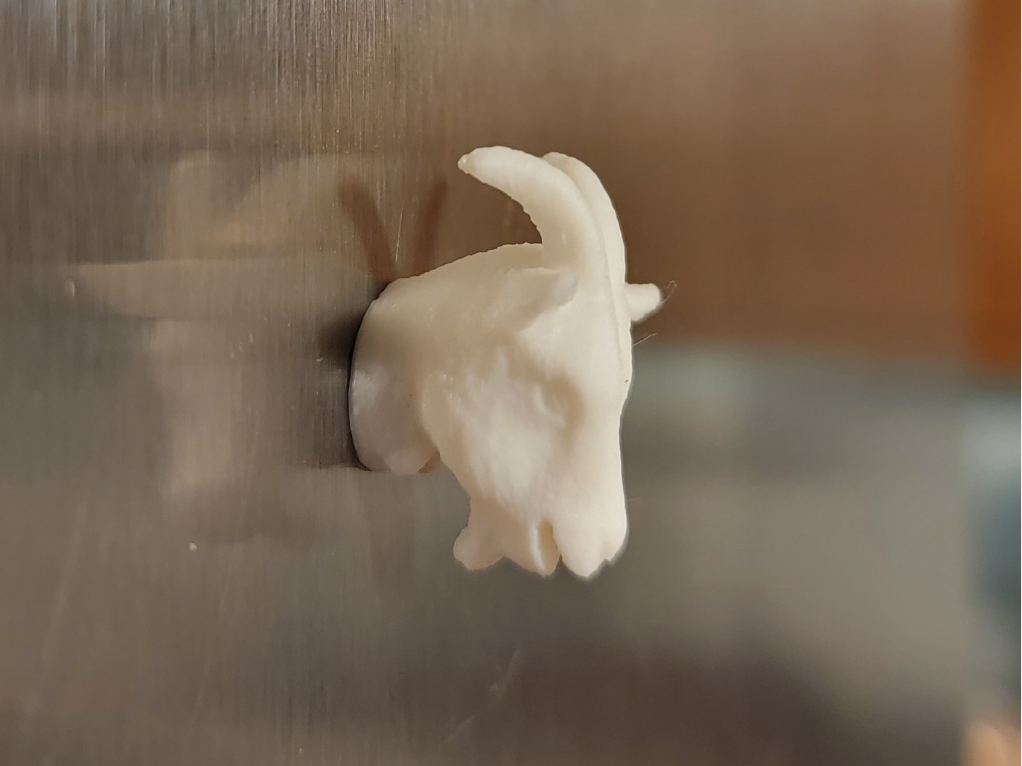 Small Goat Head Magnet