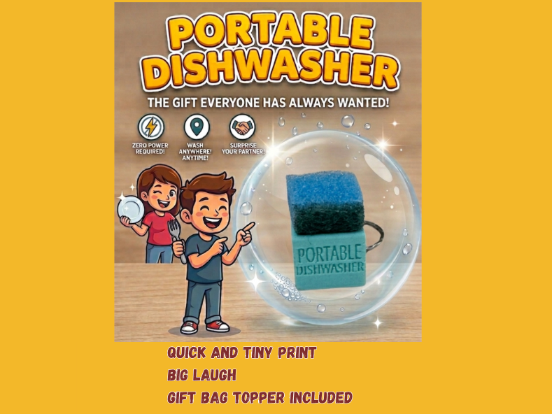 Prank: The Portable Dishwasher