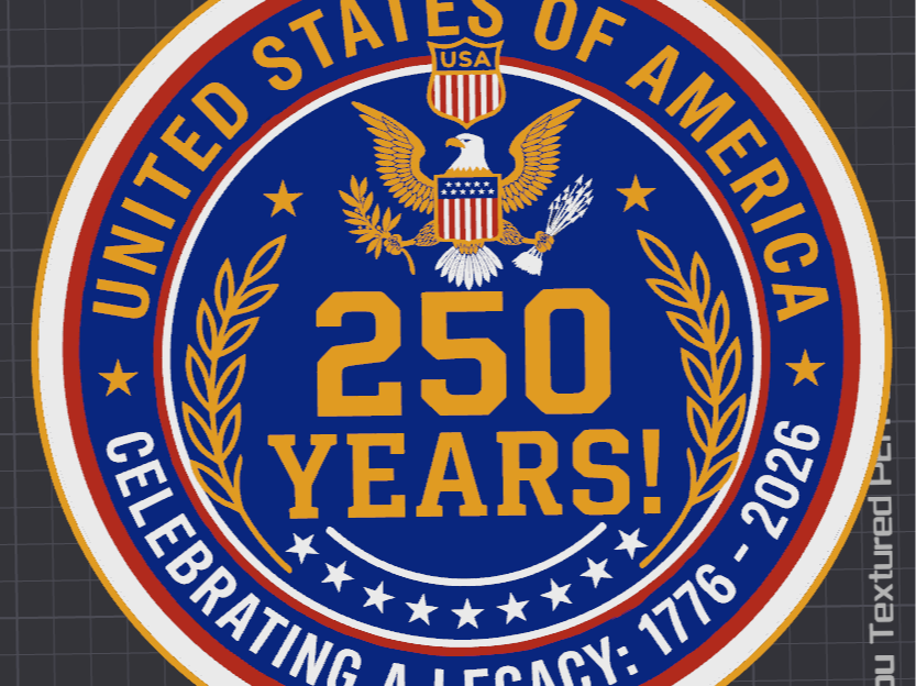 USA 250th lightbox