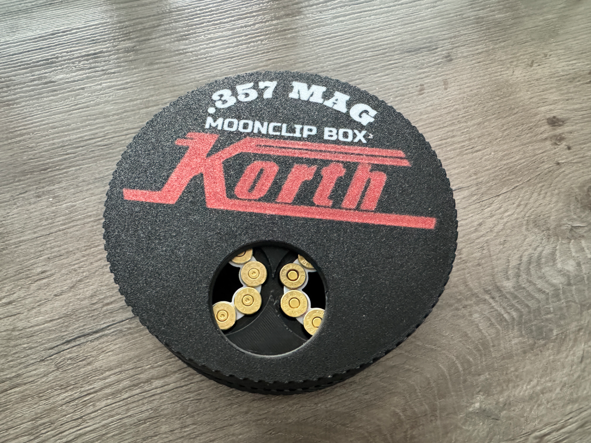 Korth NXS .357 8shot Moonclip Box