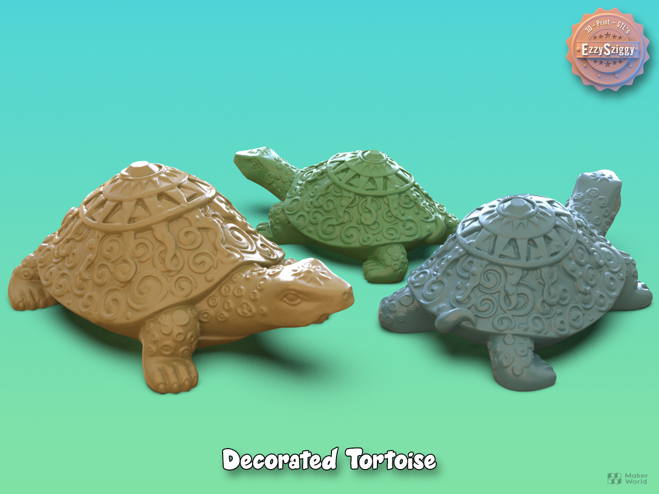 Decorated Tortoise